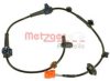 METZGER 0900720 Sensor, wheel speed